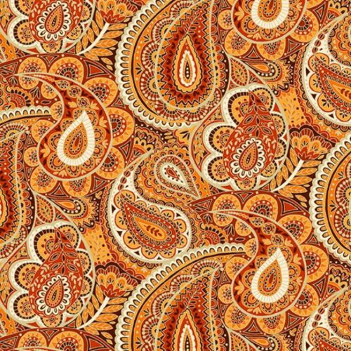 2615.N Paisley in Rust Luxe