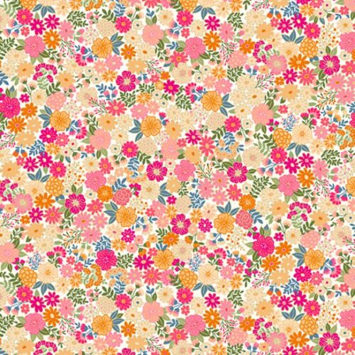 2616.Q Mini Floral in Cream