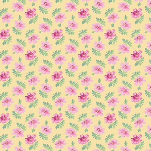 A698 Y Mini Flowers in Yellow