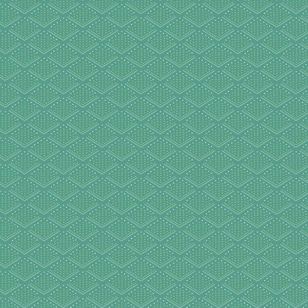 A701 G Dotted Diamond in Green