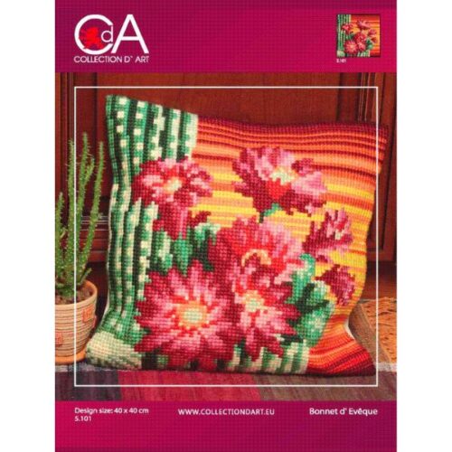 CD5101 Cross Stitch Cushion Kit Bishops Hat Collection d'Art (2)