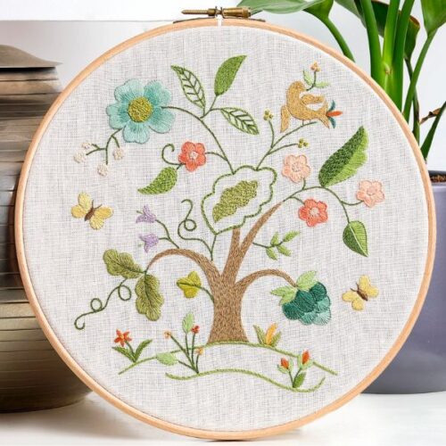 DCF005 Tree of Life 1 - Anchor Aurora Embroidery Kit Anchor