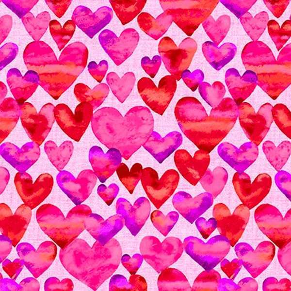 5454 22 Hearts Color My Valentine