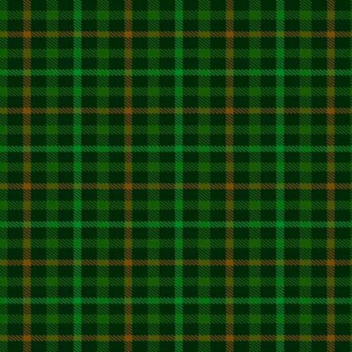 9734-69 Black Green Plaid Hello Lucky Henry Glass & Co