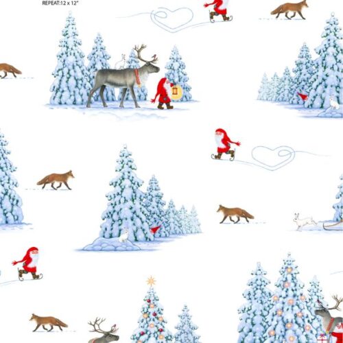 CE37.1 Foxes on White Tomtens Forest Friends Lewis & Irene