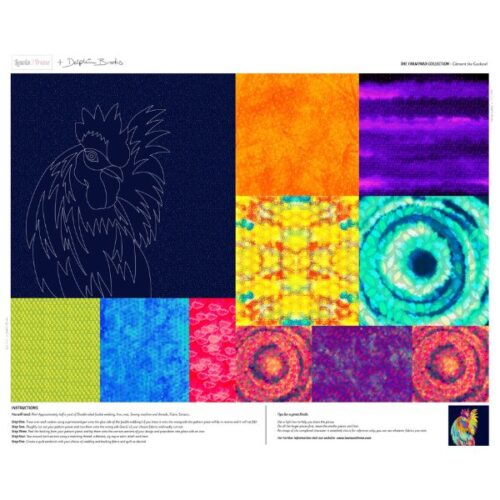 DB2 Clement the Cockerel Panel Lewis & Irene Delphine Brooks