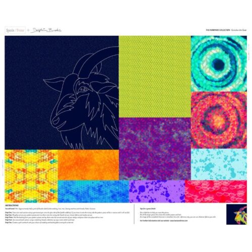 DB5 Gretchen the Goat Panel Lewis & Irene Delphine Brooks