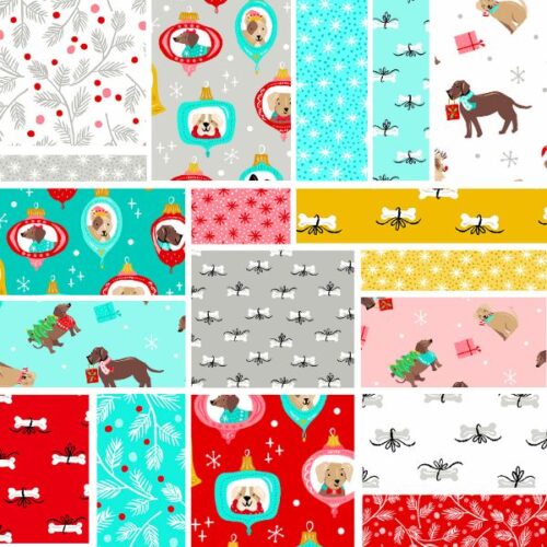 Full Collection Furry and Bright Fat Quarter Pack Andover