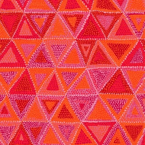 PWBM020.Red Beaded Tent Vintage Brandon Mably