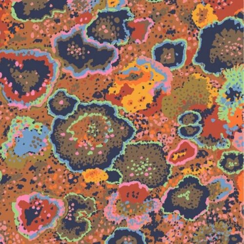 PWGP076.Brown Lichen Vintage Kaffe Fassett