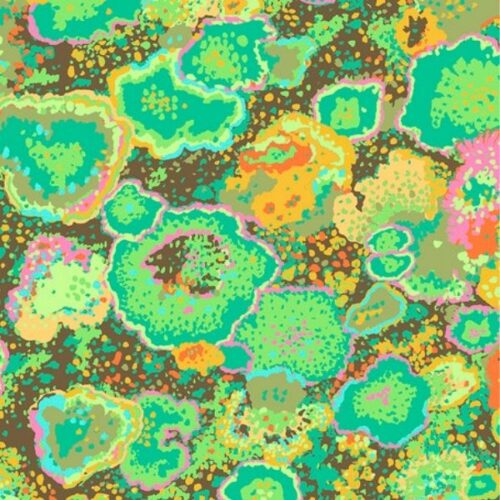 PWGP076.Green Lichen Vintage Kaffe Fassett