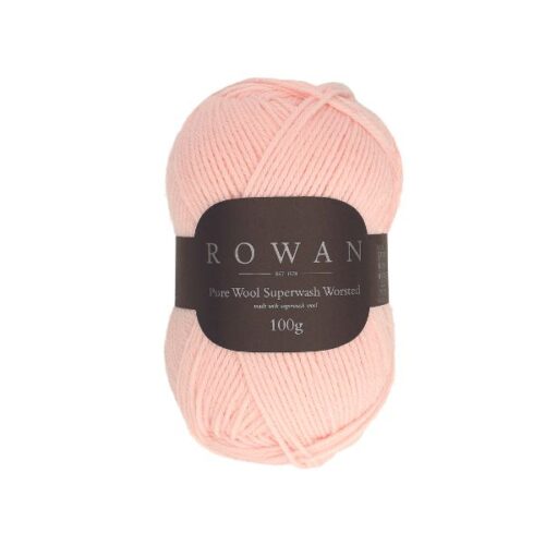 Pure Wool Superwash Worsted 196 Carnation 100g