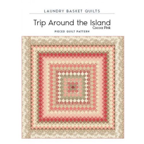 Trip Around the Island Pattern Cocoa Pink