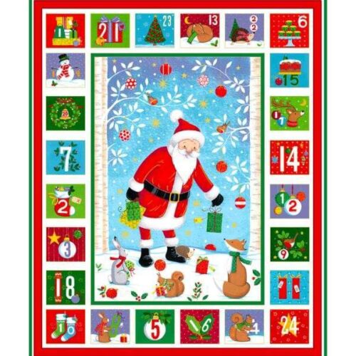2486/1 Santa Merry Christmas Advent Calendar