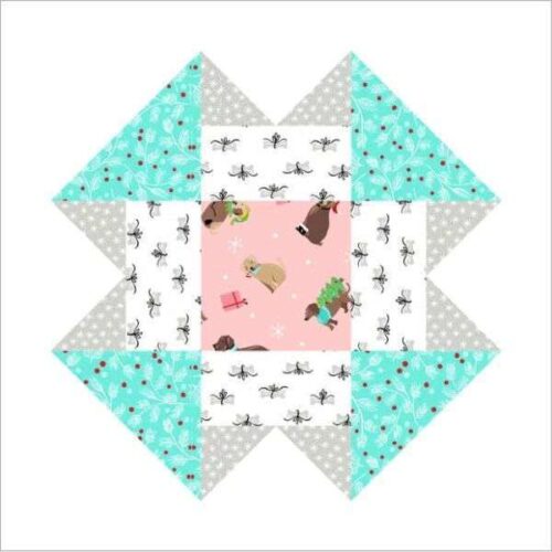 Furry and Bright Quilt Kit Andover