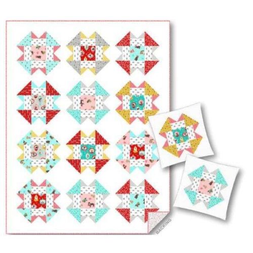 Furry and Bright Quilt Kit Andover