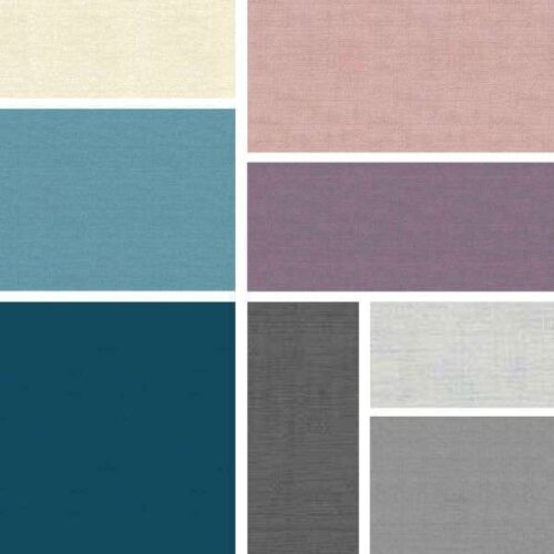 Soft Tones Linen Texture Fat Quarter Pack (8pcs)