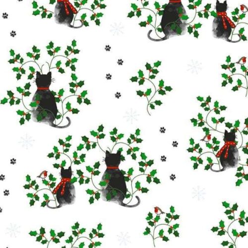 3256-02 Festive Felines Christmas Pets