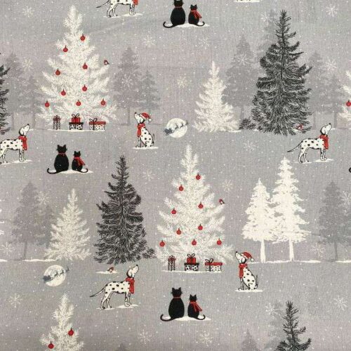 3256-03 Out In the Snow_ Christmas Pets