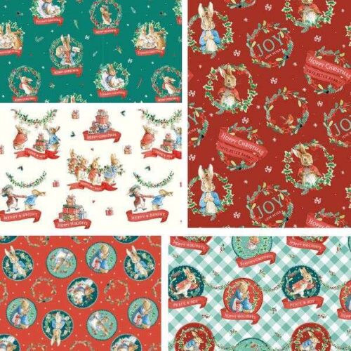 3262-00 Hoppy Holidays Fat Quarter Pack (5pcs)