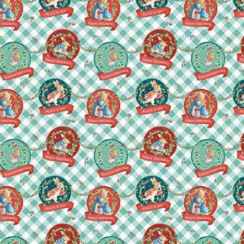 3262-05 Festive Gingham Hoppy Holidays