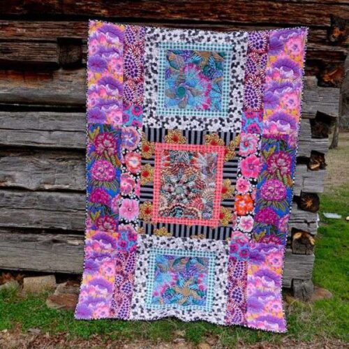 Bordered Panels Quilt Kit