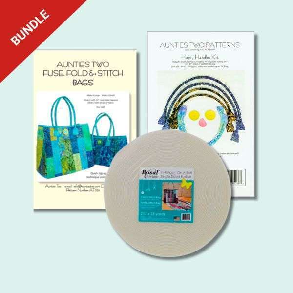 Fuse Fold and Stitch Bag Kit Bosal Foam & Fiber