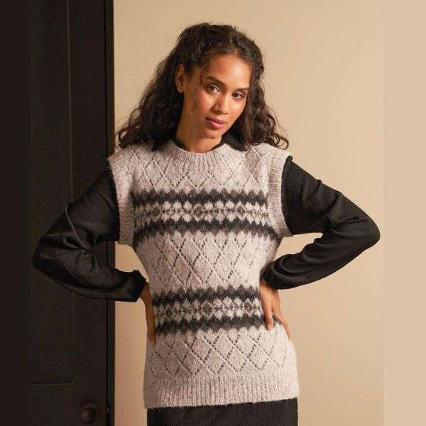 Banner Sleeveless Vest Pattern