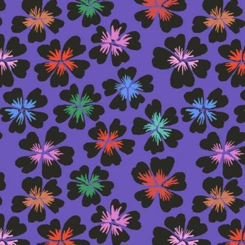 PWGP201.Purple Petals February 2024 Kaffe Fassett Collective