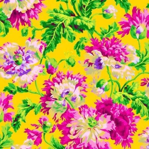 PWPJ020.Yellow Garden Party February 2024 Kaffe Fassett Collective