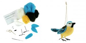 Needle Felting Kit Blue-Tit