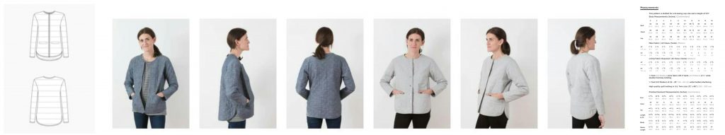 Tamarack Jacket pattern GS16002