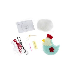 GCK015 Felt Decoration Kit_ Hen (2)