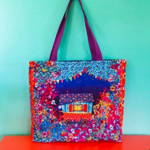 OBT227FCT Velvet Panel A Night in a Gypsy Caravan