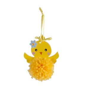 GCK063 Chick Pom Pom Decoration Kit - Easter Gifts