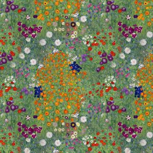 COD011 Flower Garden Outdoor Fabric (2)